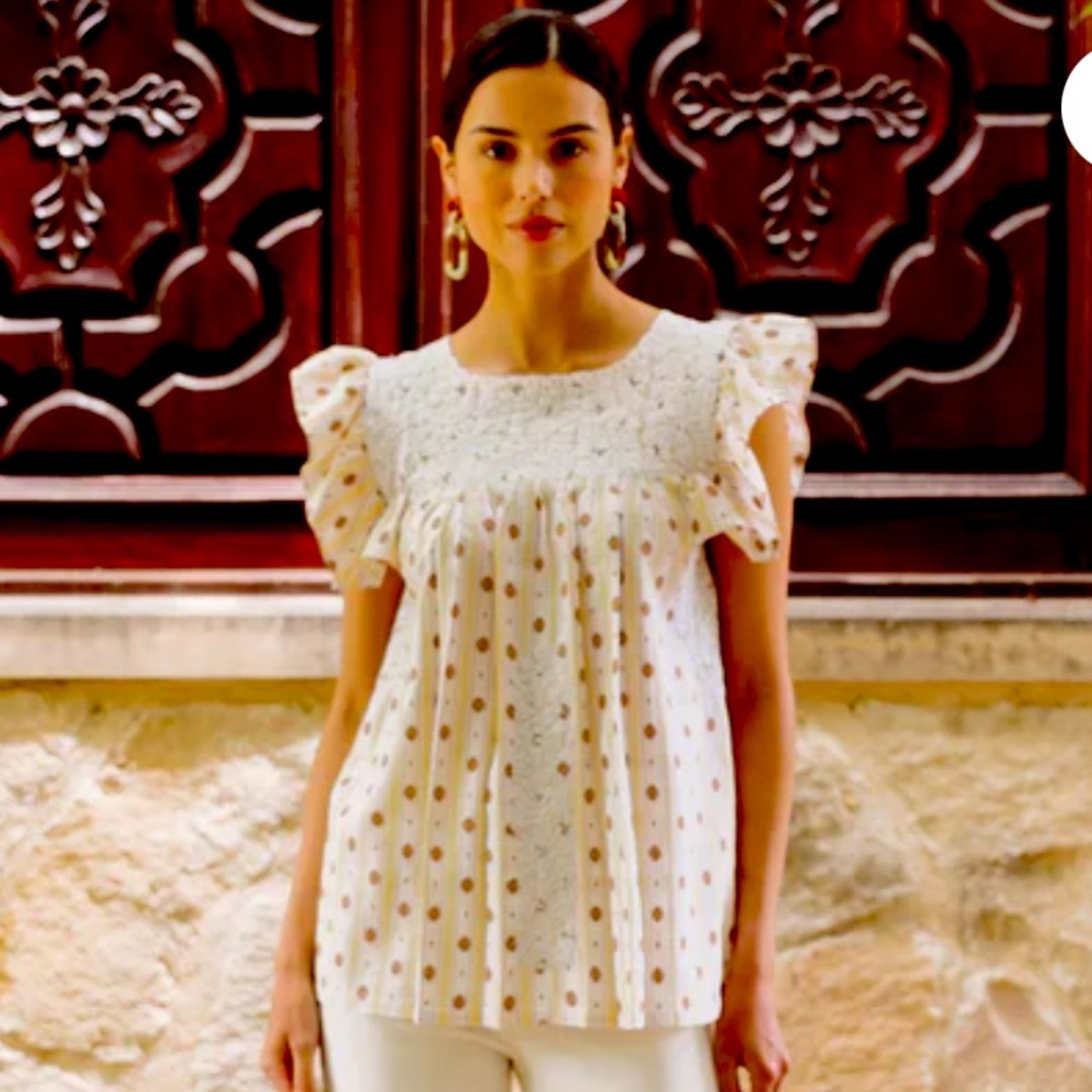 NWOT Mi Golondrina Soledad Top. Size Small.